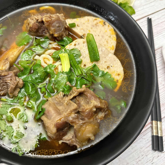 Recipe for Bun Bo Hue / Bun Bo Gio Heo from Da Nang