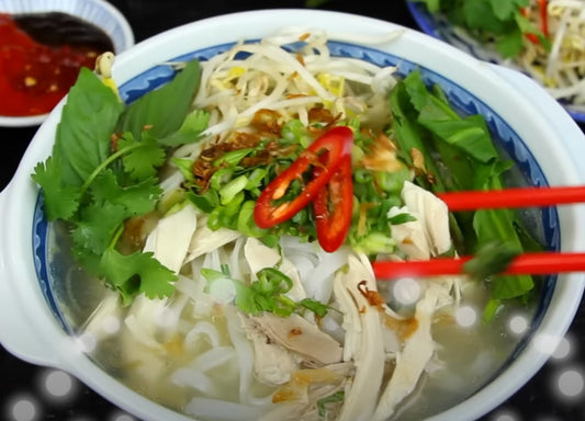 Recipe for Pho Ga (Vietnamese Chicken Noodle soup)